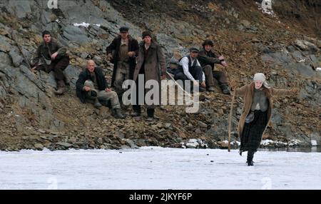 JIM STURGESS, ED HARRIS, COLIN FARRELL, Saoirse Ronan, DER WEG ZURÜCK, 2010 Stockfoto