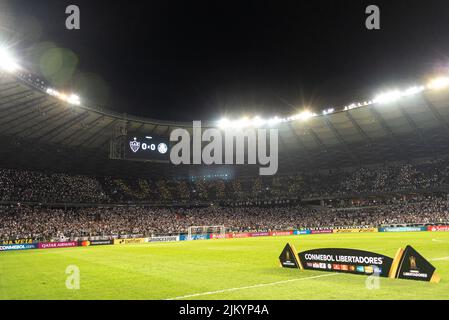 Belo Horizonte, Brasilien. 03. August 2022. MG - Belo Horizonte - 08/03/2022 - LIBERTADORES 2022 ATLETICO -MG X PALMEIRAS - Gesamtansicht des Mineirao-Stadions für das Spiel zwischen Atletico-MG und Palmeiras für die Copa Libertadores 2022 Meisterschaft. Foto: Alessandra Torres/AGIF/Sipa USA Quelle: SIPA USA/Alamy Live News Stockfoto