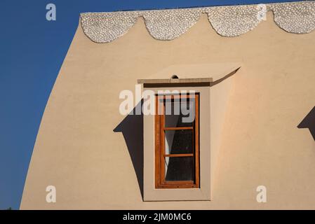 Chalet entworfen von Gaudí im Catllaràs Gebirge (Berguedà, Barcelona, Katalonien, Spanien) ESP: Chalet diseñado por Gaudí en la Pobla de Lillet Stockfoto