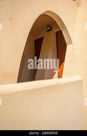 Chalet entworfen von Gaudí im Catllaràs Gebirge (Berguedà, Barcelona, Katalonien, Spanien) ESP: Chalet diseñado por Gaudí en la Pobla de Lillet Stockfoto