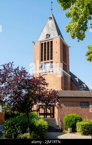 Deutschland, NRW, Kreis Düren, Vettweiß, Pfarrkirche Sankt Gereon Stockfoto