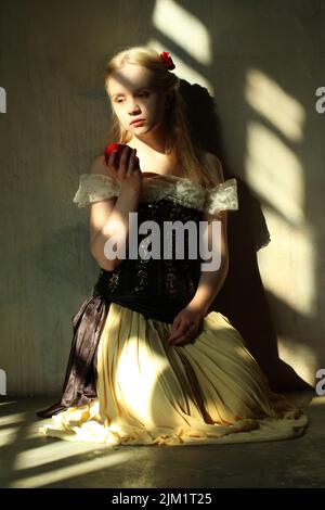 Märchen. Porträt einer jungen Frau Stockfoto