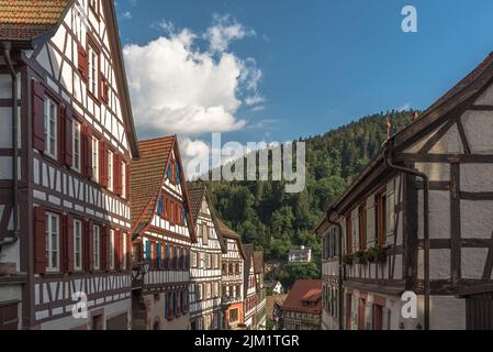 Schiltach im Schwarzwald, Baden-Württemberg, Deutschland Stockfoto