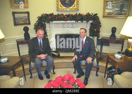 Büro des Sekretärs - SEKRETÄR DONALD EVANS WEISSHAUS FOTOS Stockfoto