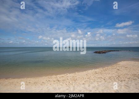 Sylt - Blick auf Fisher am wattenmeer bei Budersand, Sylt, Deutschland, 14.06.2022 Stockfoto