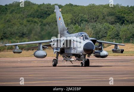 Deutsche Luftwaffe IDS Tornado beim Royal International Air Tattoo Stockfoto