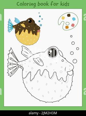 Bild für Kinder. Aufgaben für Kinder. Stock Vektor