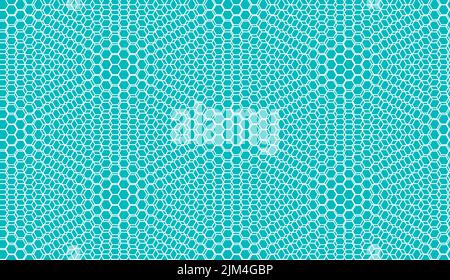 Geometrische nahtlose Muster Hintergrund. Einfacher Grafikdruck. Vektor wiederholende Linie Hexagon Textur. Modernes Muster. Minimalistische, stilvolle Formen. Stock Vektor