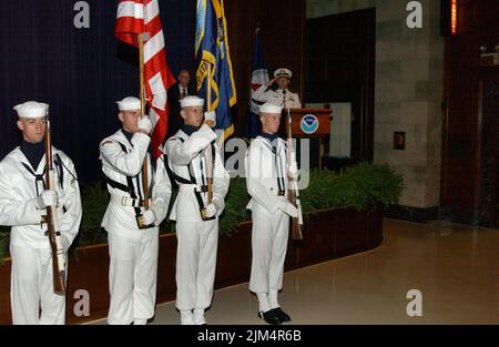 National Oceanic and Atmospheric Administration - ÜBERNAHME DER BEFEHLSZEREMONIE UND DES EMPFANGS Stockfoto