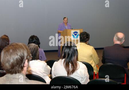 National Oceanic and Atmospheric Administration - NRAP (Rotational Assignment Program) Zeremonie Stockfoto