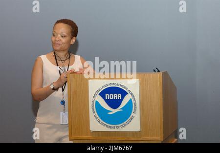 National Oceanic and Atmospheric Administration - NRAP (Rotational Assignment Program) Zeremonie Stockfoto