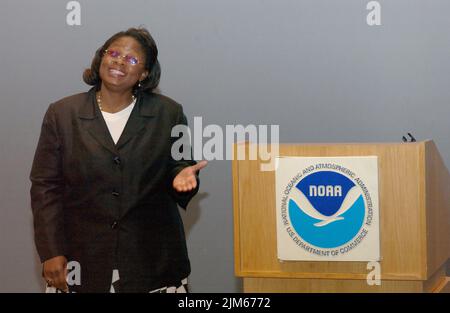 National Oceanic and Atmospheric Administration - NRAP (Rotational Assignment Program) Zeremonie Stockfoto