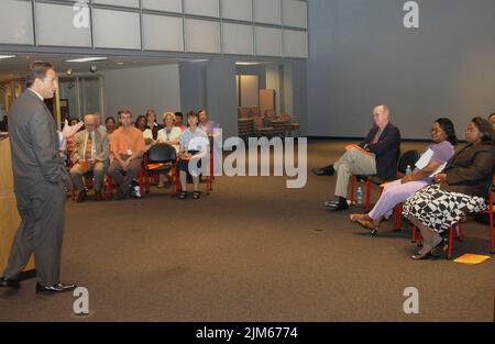 National Oceanic and Atmospheric Administration - NRAP (Rotational Assignment Program) Zeremonie Stockfoto