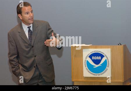National Oceanic and Atmospheric Administration - NRAP (Rotational Assignment Program) Zeremonie Stockfoto