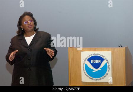 National Oceanic and Atmospheric Administration - NRAP (Rotational Assignment Program) Zeremonie Stockfoto