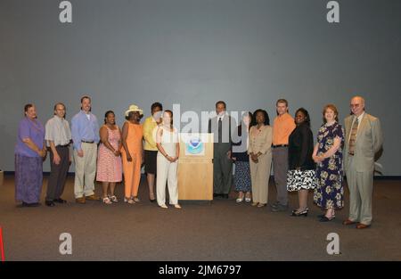 National Oceanic and Atmospheric Administration - NRAP (Rotational Assignment Program) Zeremonie Stockfoto