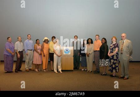 National Oceanic and Atmospheric Administration - NRAP (Rotational Assignment Program) Zeremonie Stockfoto