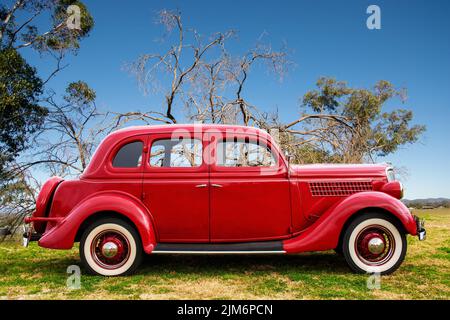 1936 Ford V8 Delue Touring Limousine Stockfoto
