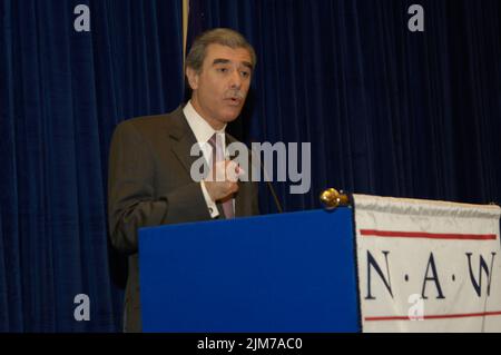 Büro des Sekretärs (Carlos Gutierrez) - Nationale Vereinigung der Großhändler Händler Stockfoto