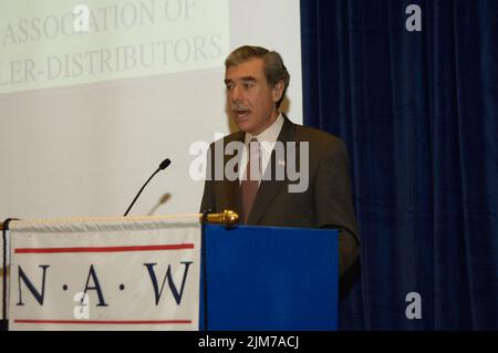 Büro des Sekretärs (Carlos Gutierrez) - Nationale Vereinigung der Großhändler Händler Stockfoto