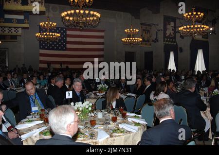 Büro des Sekretärs (Carlos Gutierrez) - Small Business Administration National Small Business Week Lunch Stockfoto