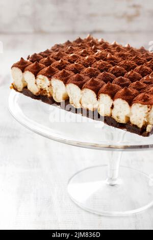 Tiramisu – italienischer Kuchen. Party-Dessert Stockfoto