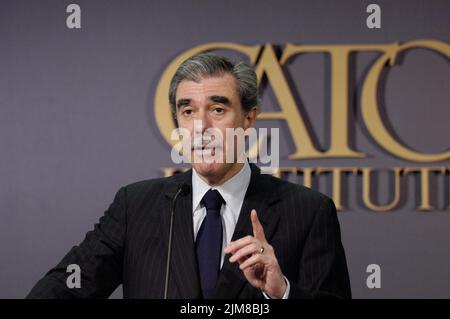 Büro des Sekretärs (Carlos Gutierrez) - Cato-Ansprache Stockfoto