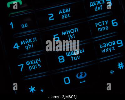 Handy-Tastatur Stockfoto