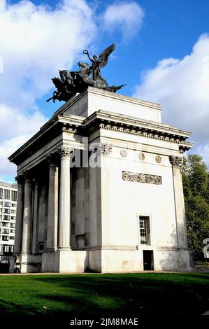 Wellington Arch Stockfoto