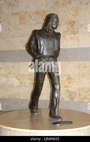Liverpool John Lennon-statue Stockfoto