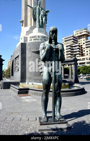 Spanisches Bürgerkriegsdenkmal Teneriffa Stockfoto