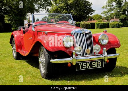 MG-Sportwagen Stockfoto