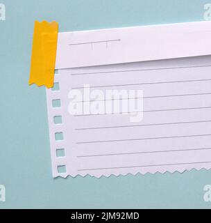 Notizpapier Stockfoto
