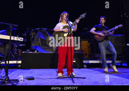 Roma, Italien. 04. August 2022. Casadilego während der Casadilego Tour 2022, 4.. August 2022, beim Roma Summer Festival 2022, Auditorium Parco della Musica, Rom, Italien Credit: Independent Photo Agency/Alamy Live News Stockfoto