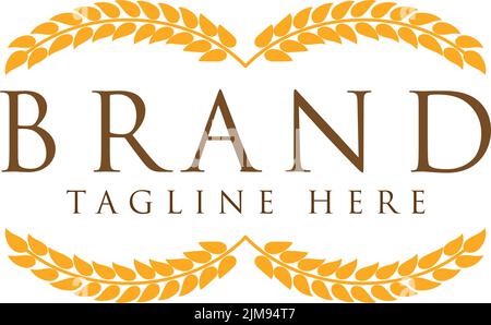 Klassische Logo Marke Identität Kleidung Business Luxus modern Stock Vektor