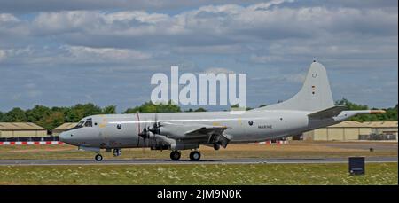 Deutsche Navy P-3C Orion beim Royal International Air Tattoo Stockfoto