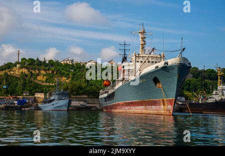 Sewastopol, Krim 26. Juni 2015 Marinestützpunkt der
