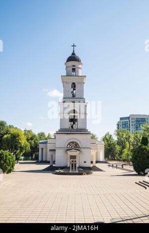 Moldawien, Chisinau, die Geburtskathedrale Christi ist die Hauptkathedrale der russisch-orthodoxen Kirche in der Innenstadt Stockfoto