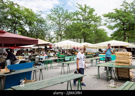 Slowenien, Ljubljana, lokaler Markt Stockfoto