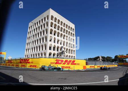 Circuito Cittadino dell'EUR, Rom, Italien - 2022. APRIL 10: Mitch Evans (NZL) - Jaguar I-Type 5 - Jaguar TCS Racing (Foto von Alessio De Marco | Avens- Stockfoto
