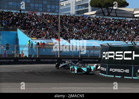 Circuito Cittadino dell'EUR, Rom, Italien - 2022. APRIL 10: Sam Bird (GBR) - Jaguar I-Type 5 - Jaguar TCS Racing (Foto von Alessio De Marco | Avens- Stockfoto