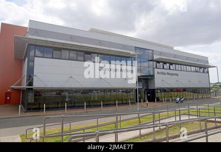 Glamorgan Archives, Leckwith Retail Park, Cardiff Stockfoto