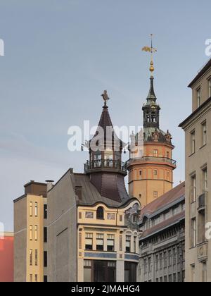 Leipzig - Nikolaikirche (St. Nikolaikirche), Deutschland Stockfoto