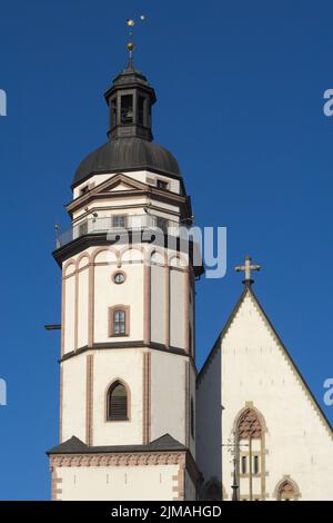 Leipzig - Thomaskirche (St. Thomas Church), Deutschland Stockfoto