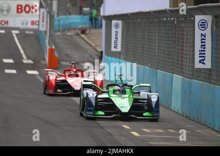 Circuito Cittadino dell'EUR, Rom, Italien - 2022. APRIL 09: Nick Cassidy (NZL) - Audi e-tron FE07 - Envision Racing (Foto: Alessio De Marco | Avens- Stockfoto