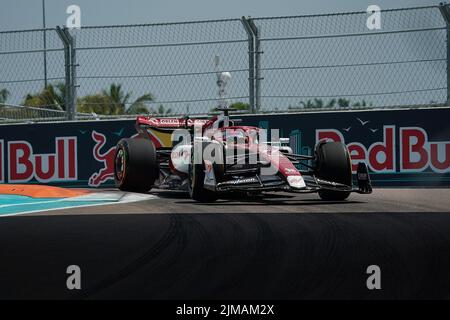 06.05.2022, Miami International Autodrome, Miami, FORMEL 1 CRYPTO.COM MIAMI GRAND PRIX , im Bild Valtteri Bottas (FIN), Alfa Romeo F1 Team ORLEN Stockfoto