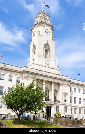 Barnsley Town Hall Barnsley South Yorkshire oder das Experience Barnsley Museum and Discovery Center Barnsley Yorkshire England GB Stockfoto