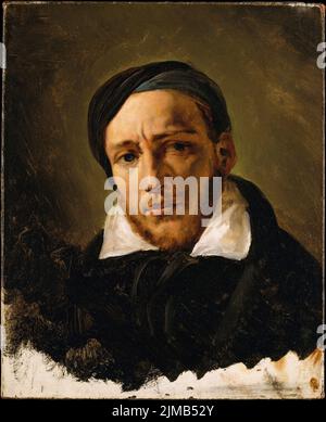 Jean-Louis-André-Théodore Gericault von Horace Vernet. Wahrscheinlich 1822 oder 1823. Französisch Stockfoto