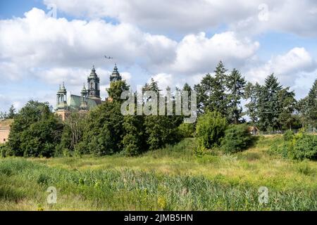 Die Erzkathedrale Basilika St. Peter und St. Paul in Posen. Polen Stockfoto