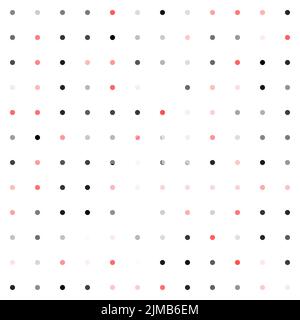 Die bunten Tupfen auf dem weißen Hintergrund Stock Vektor